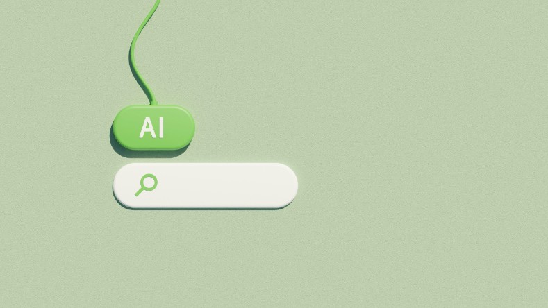 A representation of AI search.